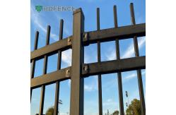 China Portable Rectangle Post Double Wire Mesh Fencing 2400mm Height supplier