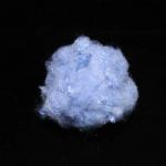 A Grade Regenerated Synthetic Polyester Fiber 51mm Sky Blue PSF For Plush Toy for sale