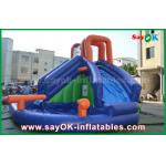 Titanic Inflatable Slide Multi-Functional Giant Outdoor Inflatable Bouncer Slide With Water Pool For Amusement Center for sale
