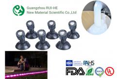 China Lighting Parts Transparent Liquid Silicone Rubber , Two Component Silicone Rubber supplier