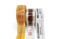 China Transparent Yellow White Bopp Packing Tape For Box Sealing supplier