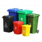 120L/240L/360L/660L/1100L High Quality Outdoor Hdpe Recycling Wheelie Container Garbage Bins with Wheels Plastic Waste for sale