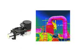 China MWIR Cooled Optical Gas Imaging Camera 320x256 For Visualizing VOCs supplier