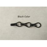 Metal Hanging Chain Link Curtain Double Hook 90*210cm Customized Color for sale