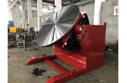 China 1200 Capacity Tilting Rotary Welding Positioner With Hand Control And Foot Pedal Control supplier