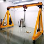 380V 50Hz 3Ph  Workshop Portable Gantry Crane Differ Height 2m-10m Span for sale
