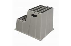 China Heavy Duty Plastic Step Stool With 500 Lbs Weight Capacity 12 Inches Height supplier
