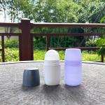 Custom Logo Plastic Roll-On Bottles In 60ml Volume For Eco-Friendly Options for sale