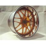 BC09/3 piece wheels for Nissan/deep dish wheels/polish outer lip/Gold wheels/custom rims for sale
