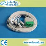 Compatible GE 11Pin Disposable ECG Lead Wires Snap type for Patient Monitor for sale