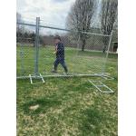 Residential Commercial Temporary Fence Panel 3mm 2m for sale