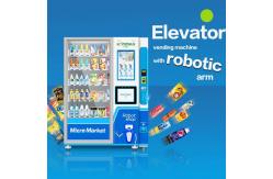 China Large Capacity Automatic Snack And Beverage Vending Machine 800w supplier