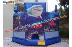 China OEM Outside Small Inflatable Commercial Bouncy Castles With PVC tarpaulin supplier
