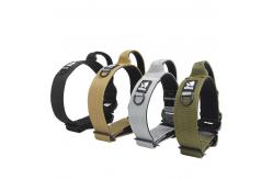 China Tactical Dog Collars And Leashes For Medium To Large Dogs In Black supplier