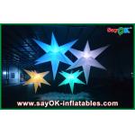 Colorful Inflatable Lighting Decoration Event Inflatable Led Star for sale