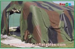 China Custom Camouflage Inflatable Air Tent Large Arm Inflatable Camping Tent supplier
