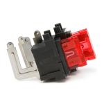 1A ATC ATU Twin Fuse Holder Panel Mount Plug In With Cover