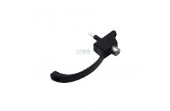 China High Security Aluminum Sliding Screen Window Handle Lock With Key supplier