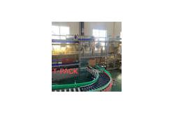 China Plastic Bottle Carton Case Packer With Drop Down Free Down System supplier
