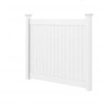 High Quality Material Outdoor White PVC Plastic Vinyl Privacy Fencing for sale