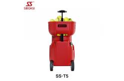 China SIBOASI T5 APP Control Mini Shooting Tennis Machine Ball for Training supplier
