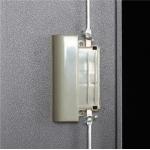 Easy Assemble Home 0.6mm Cam Key Security Grey Steel Wardrobe