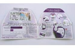 China Special shaped 4 Folds Musical Greeting Card 131 * 120mm Standard Voice supplier
