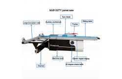 China Woodworking Precision Panel Saw 90 Degree CNC Panel Saw 6000r/Min supplier