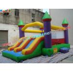 Commercial Inflatable Bouncer Slide , Rocket Theme Castle Combo for sale