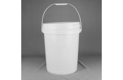 China White Reusable 5 Gallon Plastic Buckets Empty 5 Gallon Buckets With Lids supplier