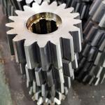Straight Bevel Gears  6 Module 18T Miter Gear for Power Transmission Systems for sale