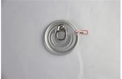 China Air - proof embossing printing Tin Can Lid / Plastic bottle tin plate EOE supplier