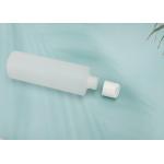 PP Plastic Refillable Bottles With Press Disc Cap Clear White