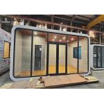 Lightweight Apple Cabin House , Storage Space Capsule House For Living And Working for sale