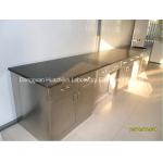 Industrial Stainless Steel Lab Furniture With Cabinet , Cosmetics Metal Lab Cabinets for sale