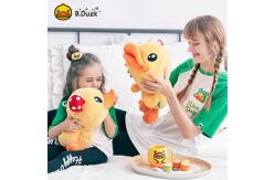 China Promotional plush duck toys 18cm 27cm height Non phthalate pvc Material supplier