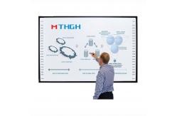 China 120 Inch Smart Infrared Touch Interactive Whiteboard 10 Points Response 6ms supplier