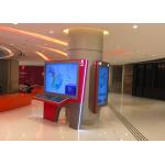 Shopping Mall LCD Digital Signage Touch Screen With Wide Viewing Angle for sale