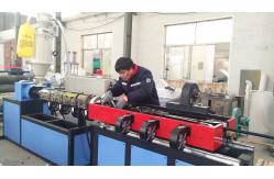 China PVC Plastic Corrugated Pipe Extrusion Line With 1 Year Warranty supplier