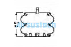 China Goodyear Air Spring Replacement 2B9-218 Helper Springs Pneumatics W01-358-6927 Firestone supplier