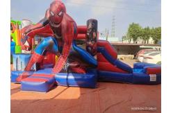 China Customized Outdoor/Indoor Spider Man Bounce House Jumping Castle supplier
