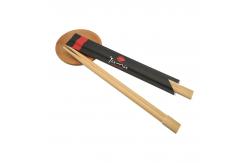 China Personalized disposable chopstick cover with half paper sleeve supplier