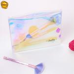 EVA TPU Waterproof Laser Holographic Make Up Bag Pouch Transparent for sale