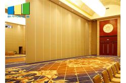 China Foldable Operable Partition Walls Acoustic Hotel Meeting Dividers Sound Proof Movable Wall supplier
