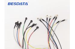 China Replaceable EEG Ag/Agcl Gold And Sintered Cup EEG Electrodes And EEG Cables supplier