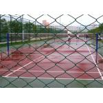 2.2m Height Anti - Rust Chain Link Fence Pvc Coated Iron Wire  For Swimming Spool for sale