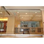 Aluminum Temporary Wall Partitions Provide A Complete Sound Retardant Barrier for sale