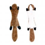 48*15 cm unstuffed short fabric simulated animal barking dog chewing toy