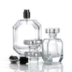 Bottles For Wholesale Stock Transparent Glass Perfume Bottles Portable Sub-bottling Cosmetic Bottles for sale