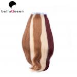 Colored Brazilian Virgin Human Hair Tape Hair Extensions for Beauty Salon for sale